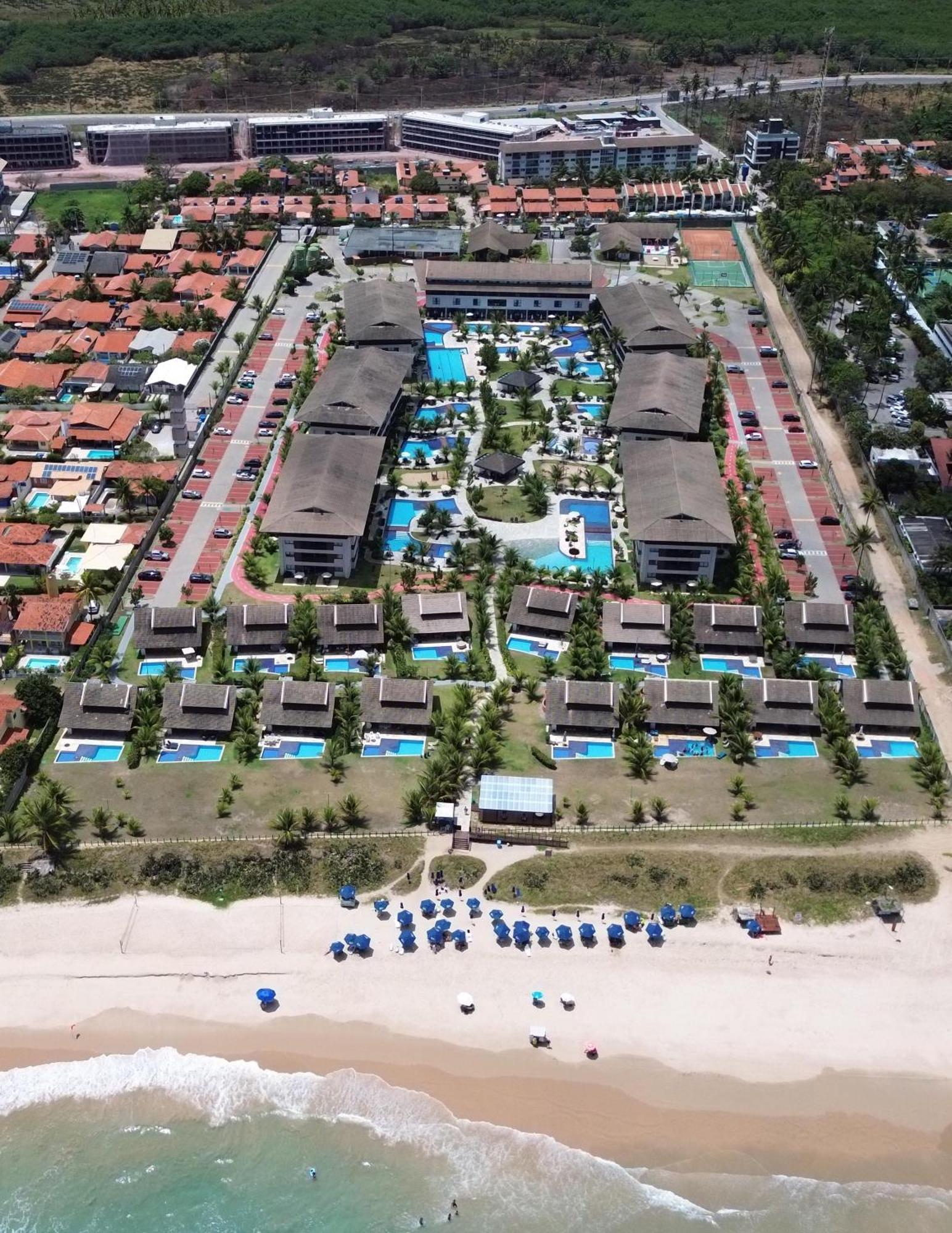 Luxuoso Flat 3 Quartos, Terreo, No Cupe Beach Living - Beira Mar De Porto De Galinhas Exterior photo