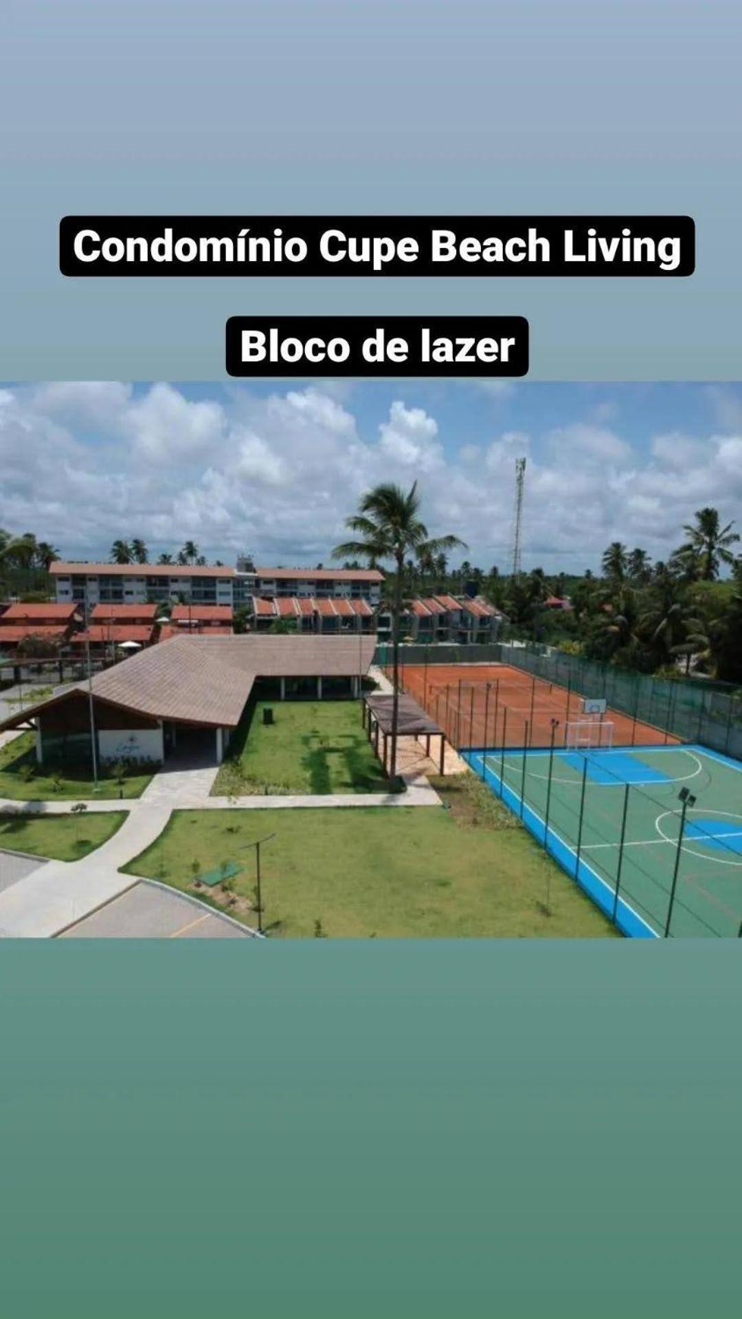 Luxuoso Flat 3 Quartos, Terreo, No Cupe Beach Living - Beira Mar De Porto De Galinhas Exterior photo