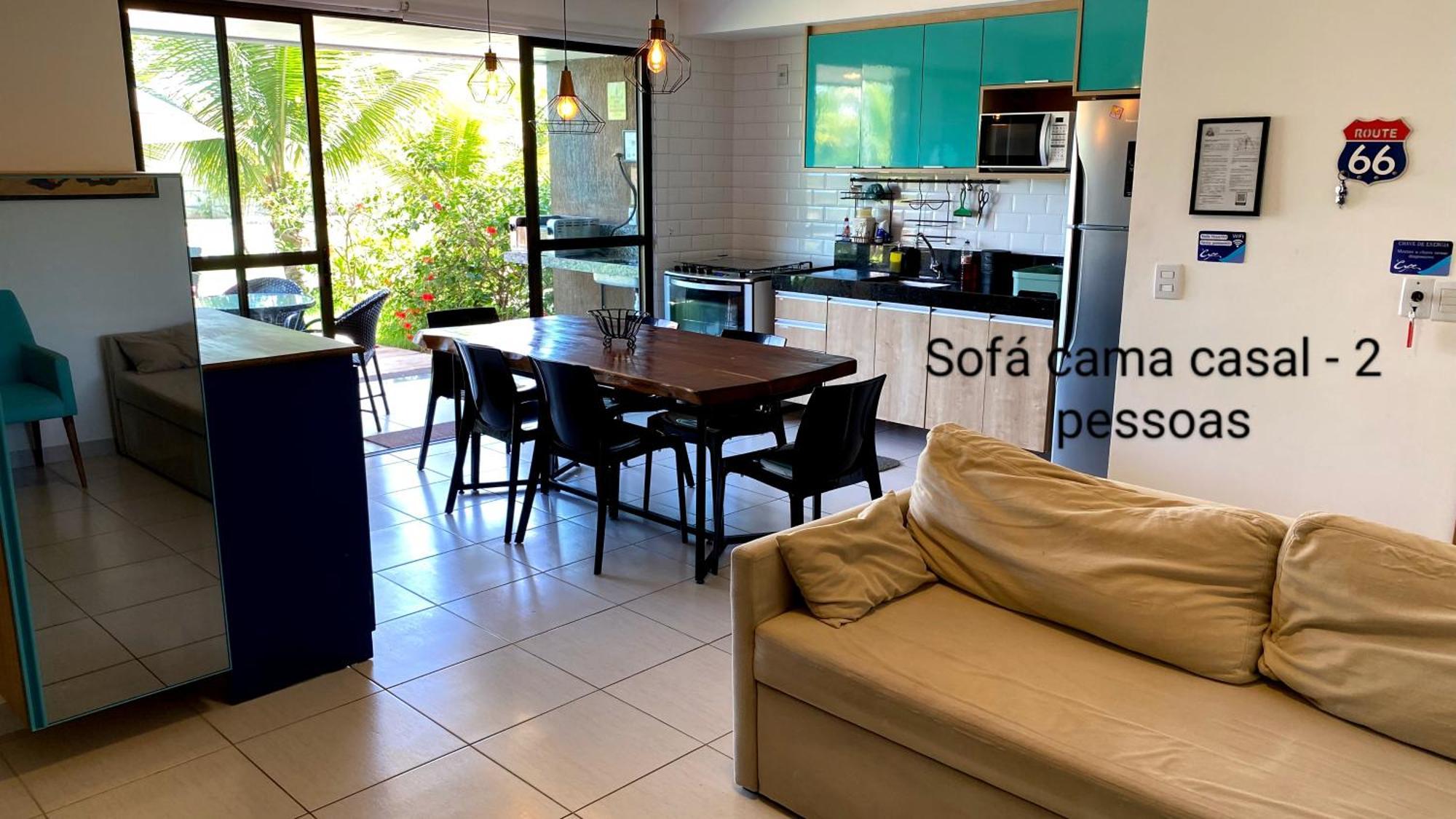Luxuoso Flat 3 Quartos, Terreo, No Cupe Beach Living - Beira Mar De Porto De Galinhas Exterior photo